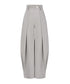 Side High Waist Tuck Pants